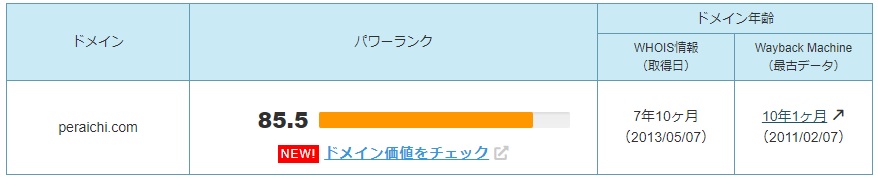 ペライチ被リンクでドメインパワーを上げる！