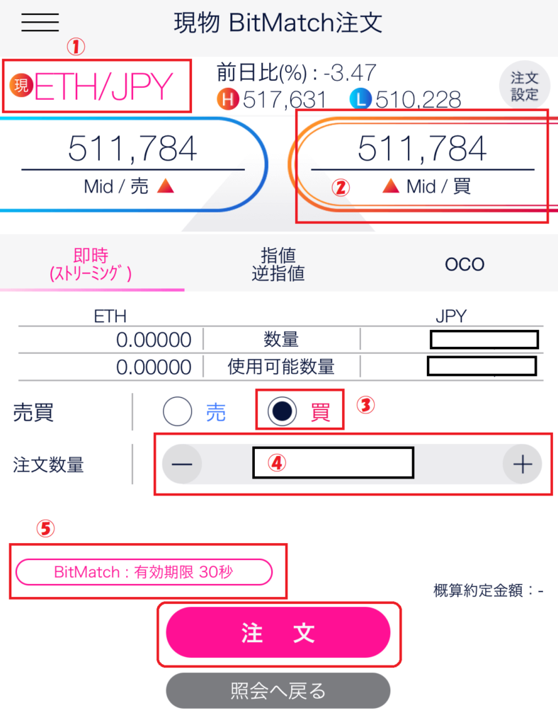 アクシ―インフィニティ―(Axie Infinity)@DMMBitcoinで「アクシ―を購入するためのETH」を入手する